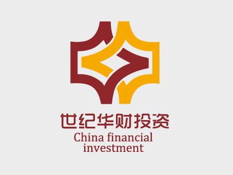 世纪华财投资logo设计