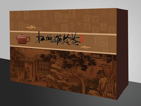 杜仲雄花茶包装设计