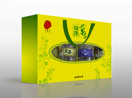 同仁堂健康草本包装设计