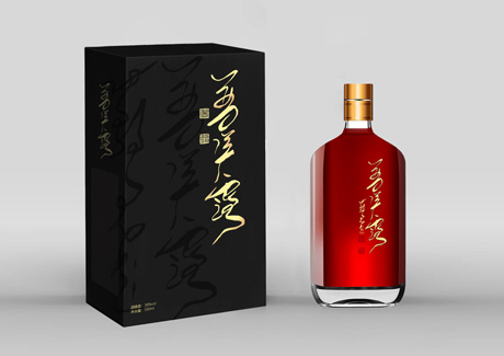 普萨露保健酒包装设计系列二
